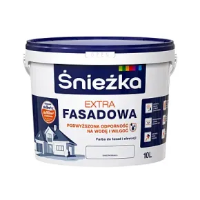 Краска фасадная моящаяся 5 л Extra Fasadowa Sniezka